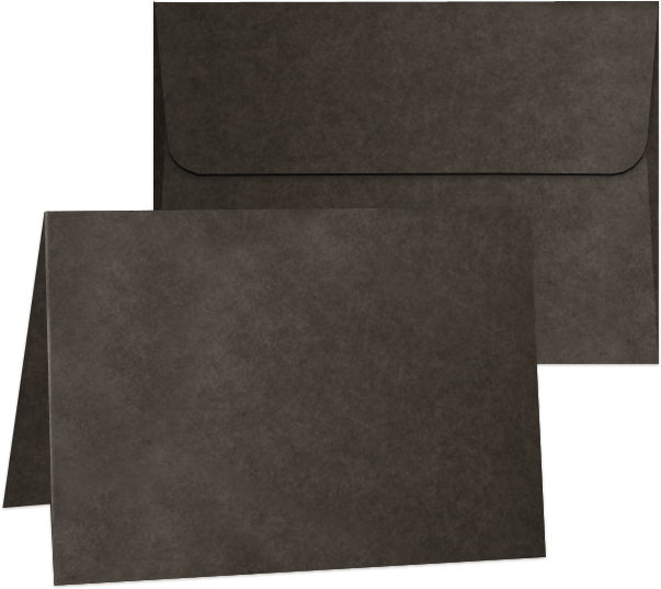 Grafisch 45 zwarte A7-kaarten met enveloppen